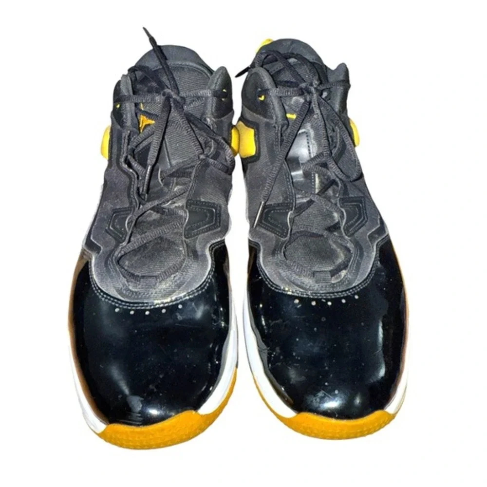 NIKE Jordan Stay Loyal 3 MENS 14 PRE-OWNED Sneakers/Shoe FB1396-071 Black/Yellow